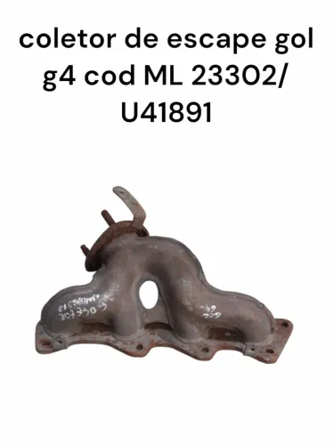 Coletor De Escape Gol G4 Cod Ml 23302/ U41891