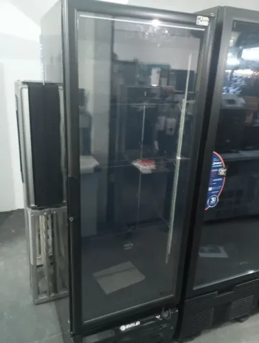 NZ. Freezer vertical porta de vidro 500 litros Braslar 
