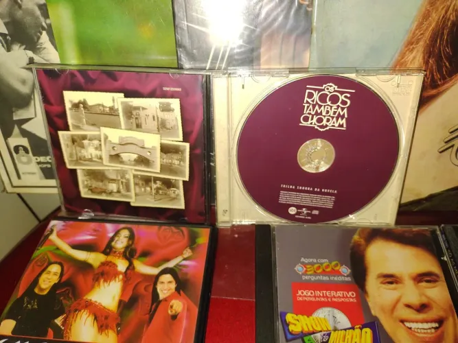 Cd Novela Os Ricos Também Choram, bom estado, envio qq local.