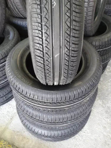 Pneu 175 80 14 Remold Long Way Certificado pelo Inmetro com Garantia ecológico 1 linha