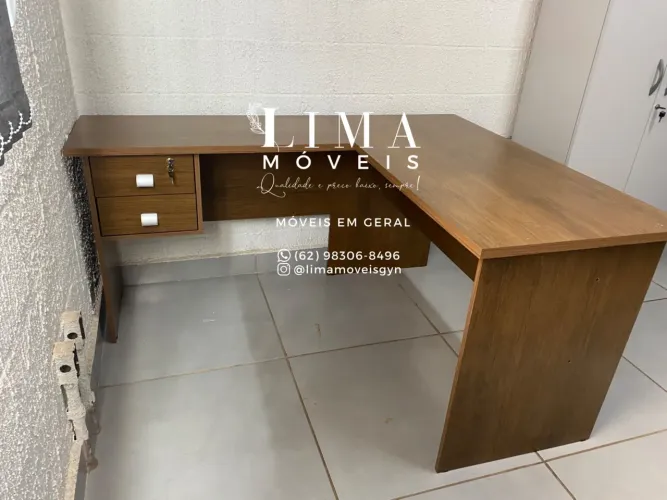 Mesa em L para Escritório