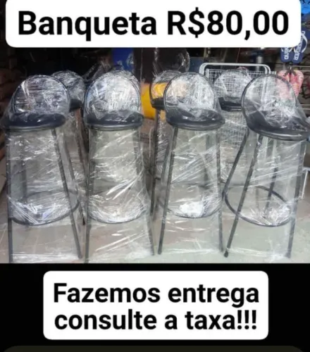 Banqueta para Comercio - R$80,00