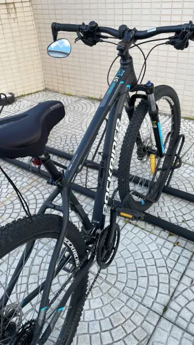 Bicicleta Rockrider ST 120 e acessórios(com nota fiscal)