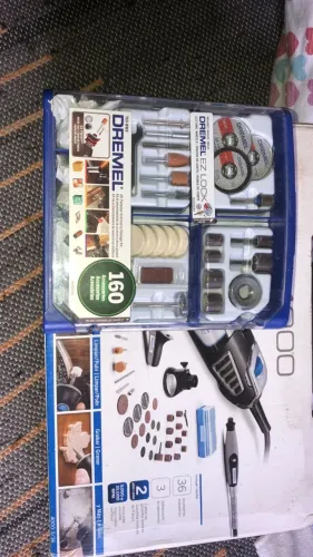 Retifica.Dremel Retífica 4000 36 Acessorios 3 Acople 160 Acessorios Voltagem