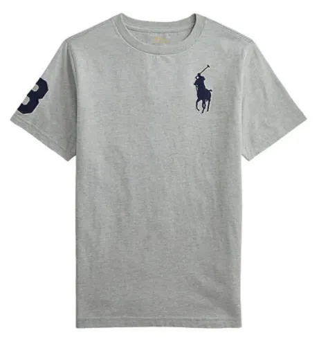 Camiseta Polo Ralph Lauren Cinza Importado