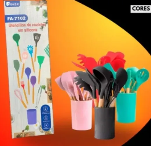 Utensílios de Cozinha em Silicone