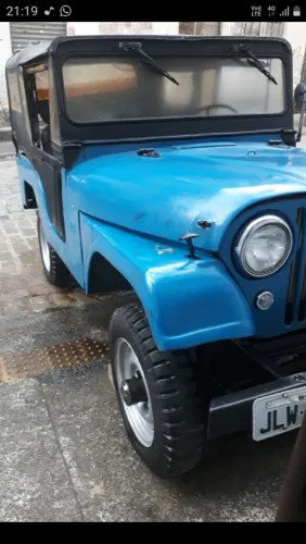 Jeep wilys ano 64 6 cc. 4x4 com reduzida