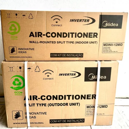 Ar condicionado Midea Inverter 12.000 BTUs