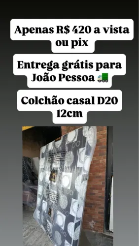 Colchão Casal D20 12cm