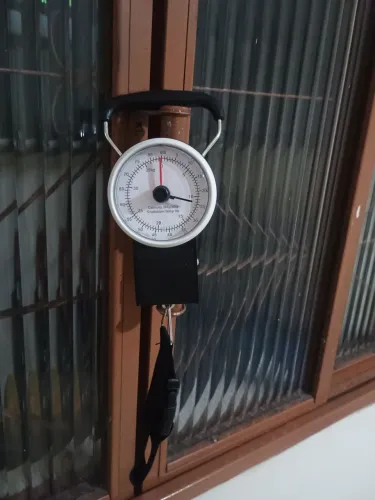 Balança de gancho portátil