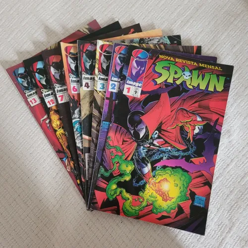 Coleção com 23 HQs Spawn - Image Comics
