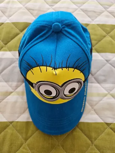 Boné Infantil Minions Azul