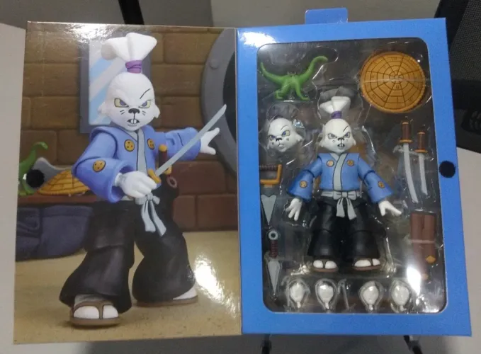 Original: Usagi Yojimbo. Neca. TMNT Cartoon. Completo. (Usado)