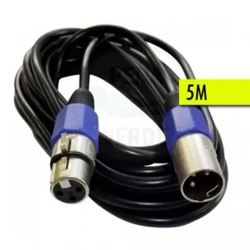  Cabo XLR Canon MF 5m Storm CBCN0001