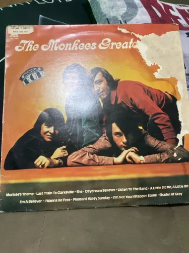 Disco de Vinil - The Monkees Greatest Hits