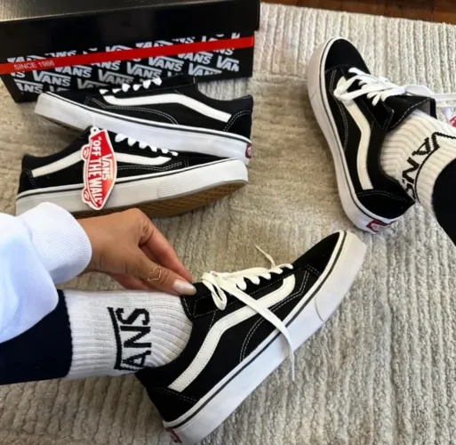 Tenis vans old skool unissex 34-43