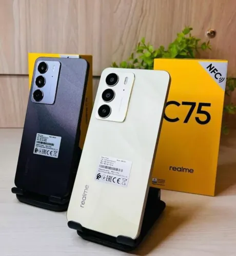 Realme C75 - Novo e Original - Passamos cartão em até 18X - Compre no conforto da sua casa