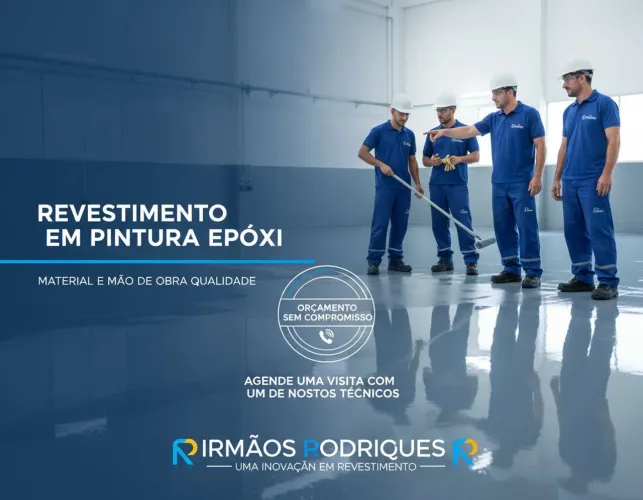 Revestimento pintura epóxi 