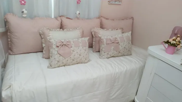 Kit berço + cama auxiliar