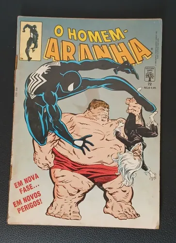Homem-Aranha nº 72 editora abril