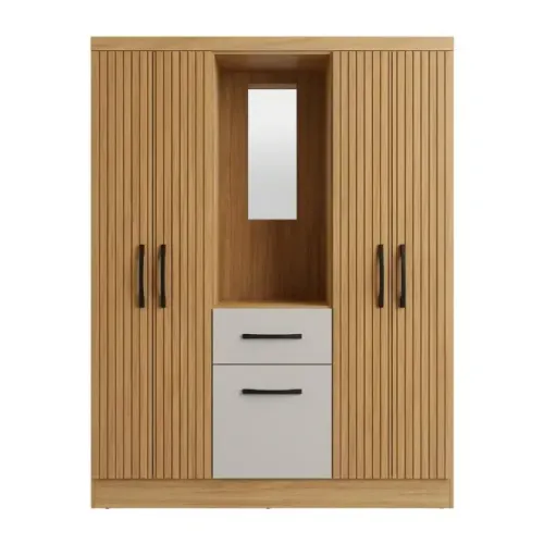 Oferta Roupeiro de 5 Portas e 1 Gaveta