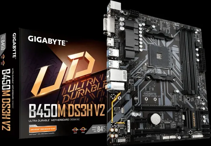Placa mae gigabyte b450m ds-3h v2