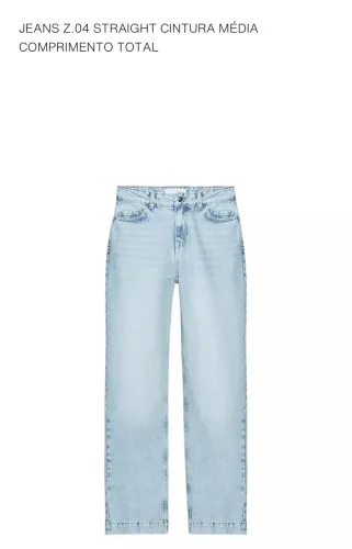Calça jeans zara 34