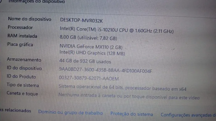 Notebook Samsung 