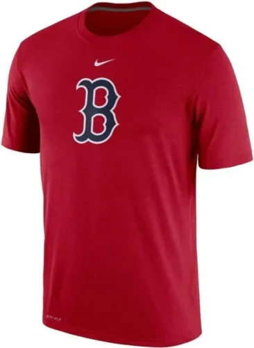 Camiseta Nike Mlb Legend Logo Boston Red Sox Red