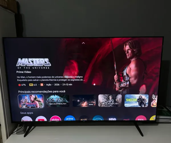Smart TV TCL 50 4K UHD Android TV - 50P635 - Impecável