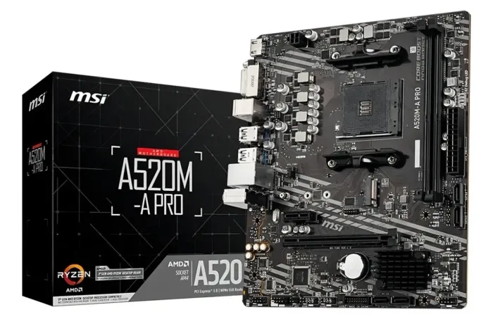 Placa-mãe MSI A520M-A PRO