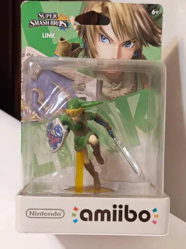 Amiibo Link Super Smash Bros Nintendo Lacrado 