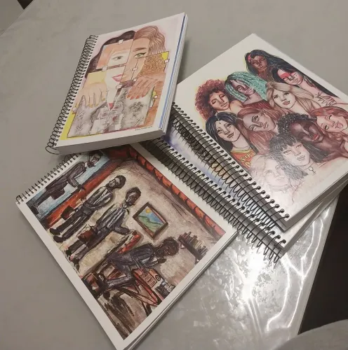 Caderno escolar 