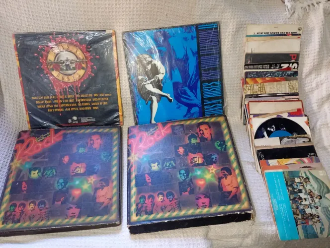 Lote de discos de vinil