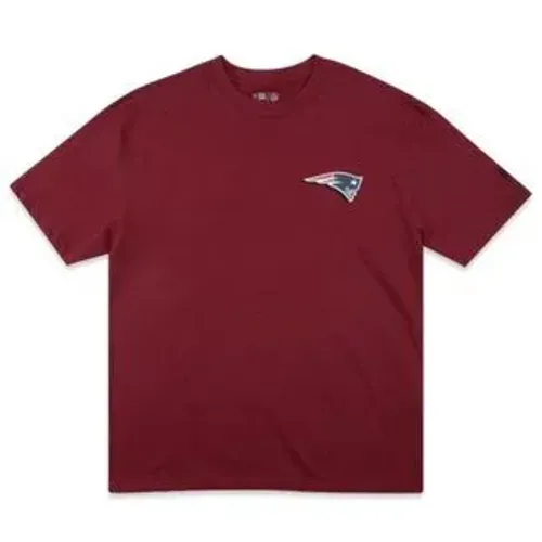 Camiseta New Era NFL New England Patriots Core Street Vermelho Escuro