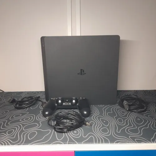PS4 Slim 1 TB + Controle Original | Excelente Estado | Selo Intacto