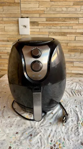 Air Fryer Fritadeira Elétrica Britânia Pro Saúde 3.2L Preta - Ótimo Estado