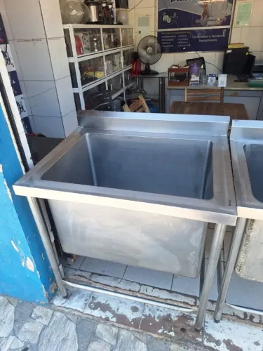 Tanque inox 90x70