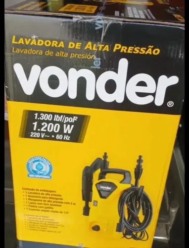 Lavadora de alta pressão Vonder 1.300Psi