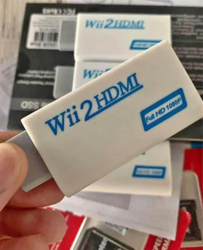 Conversor Hdmi Para Wii Full Hd - Wii2hdmi