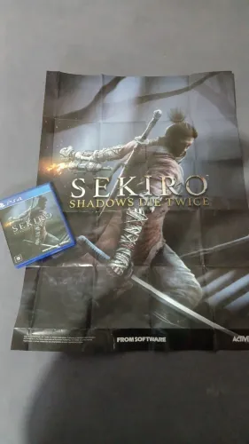 Sekiro ps4 + poster 