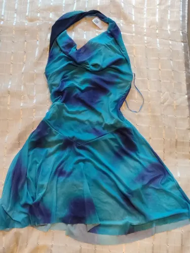 Vestido azul da Renner