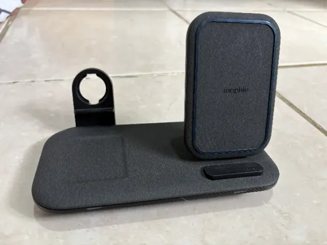 Carregador Wireless 3 em 1 Mophie - Celular, Apple Watch, AirPods