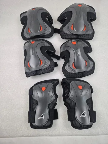 Kit de Proteção para Patins Rollerblade Adulto Preto