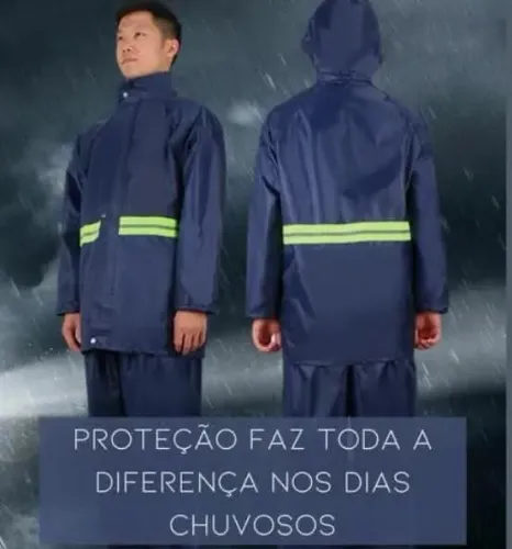 Capa de chuva para motociclista
