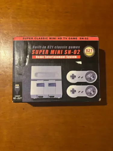 Console Super Mini  SN-02 HDMI Na Caixa 
