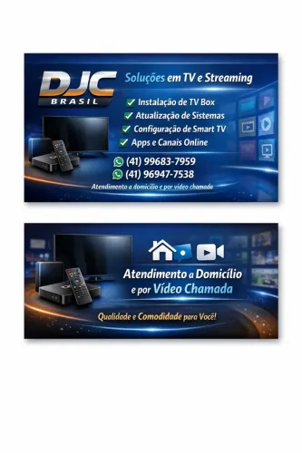 ? Serviço de Instalação e Configuração de TV Box e Smart TV