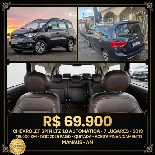 Chevrolet Spin LTZ 1.8 8V Econo.flex 5P Aut. 2019