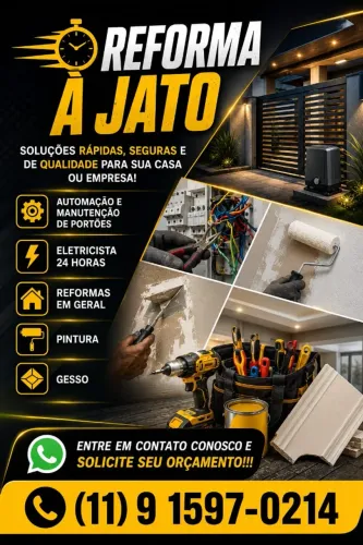 ELETRICISTA 24 HORAS E REFORMAS EM GERAL.
