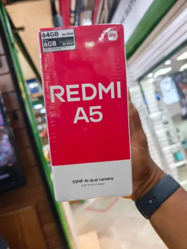 Xaiomi Redmi A5 64/6GB RAM. Novo. Excelente para aplicativos Uber